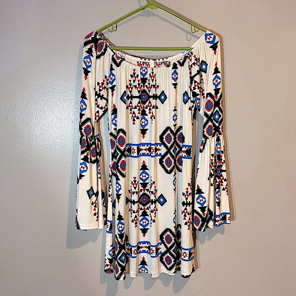 Women’s Dress w/ Bell Sleeves